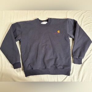 Carhartt Thermal-Lined Fleece Crewneck Sweatshirt (K03) "Black"